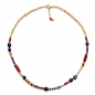 Preview: Amita Edelstein Kette mit Granat, Karneol, Achat & Jaspis