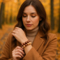 Preview: Armband Wonder sand-teak-taupe