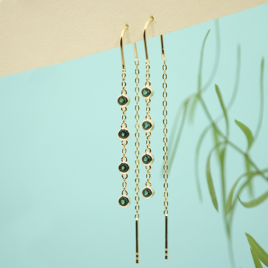 earring Ilva 925 Silver goldplated