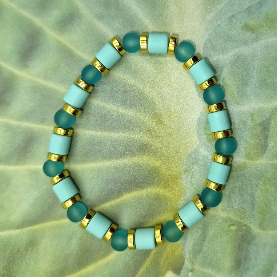 Armband Dakar mint blue
