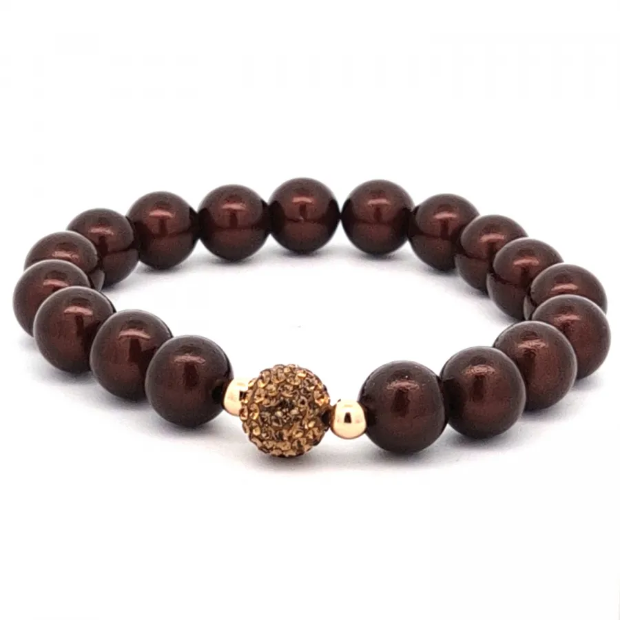 Armband Funky chocolate