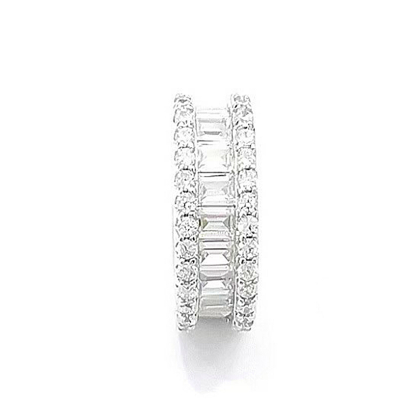 Earcuff Madeline – Zirkonia Ohrklemme, 925 Silber rhodiniert