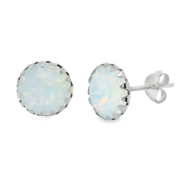 Ohrstecker Michelle 925 Silber white opal