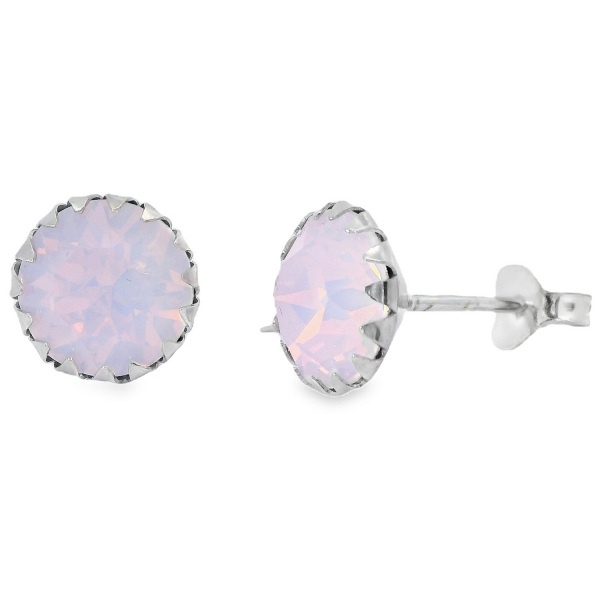 Ohrstecker Michelle 925 Silber rose water opal