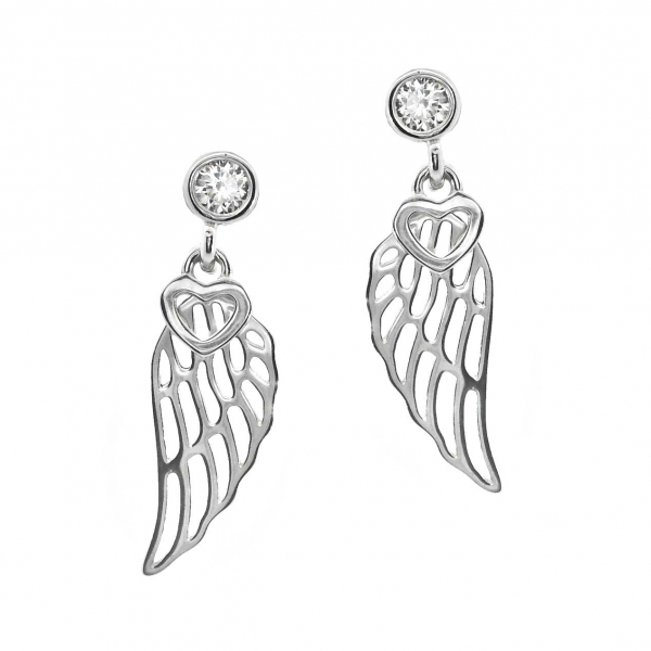 Wing Ohrstecker – Flügel Ohrringe aus 925 Silber