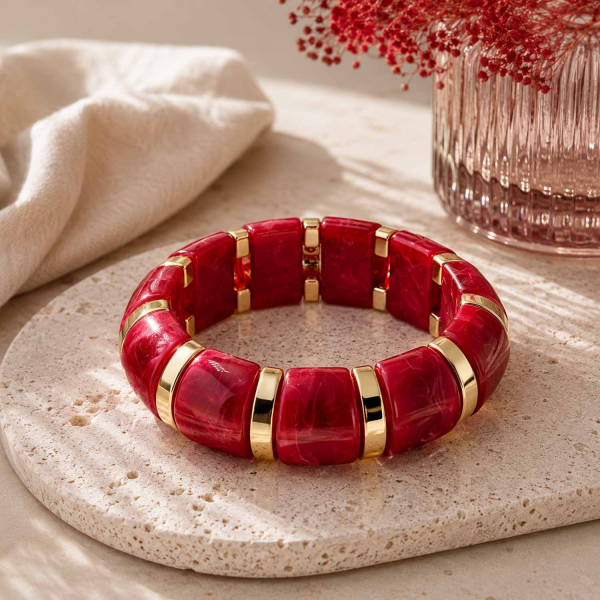 Armspange Lana Ruby Red